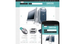 OpenCart 2 Theme Avenue Computers Azure