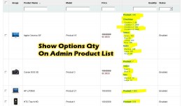 Show Option Qty on Admin Product List (vQmod) (1..
