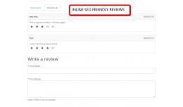 Inline SEO Friendly Reviews (1.5.x/2.x)