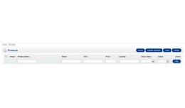 Edit Products Admin Product List with Sku and St..