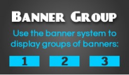 Banner Group - Display your banners in a row