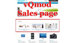 vQmod Sales page - Landing page