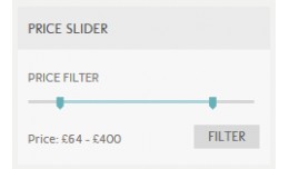 Price Slider Filter
