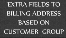 Extra Billing Address Fields Based on Customer G..