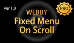 Opencart Menu Fixed On Scroll
