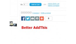 Better AddThis (click yourself unlimited)