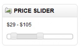 Price Slider - Price Filter for product 