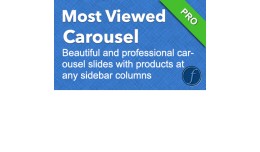 Most Viewed Products Carousel 