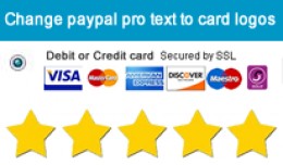 Change Paypal Pro text on checkout to credit car..
