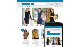 OpenCart 2 Theme Forest Clothes Cyan