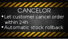 Cancelor: Allow customer to cancel order conditi..