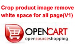 Crop product image remove white for all page
