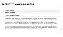 Faq accordion