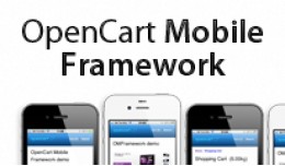 OpenCart Mobile Framework