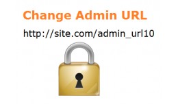 Secure/Change Admin Panel URL