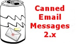 Canned Email Comments 2.x and 3.x