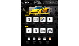 Car (auto parts) OpenCart template