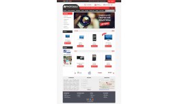 Template of shop of digital (Photo) (3 color sch..