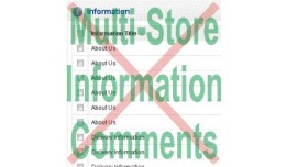 MultiStore Information