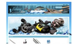 Fishing Store Blue Theme