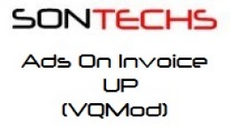 Ads On Invoice UP - (VQMod)