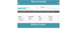 Position Above header/below footer