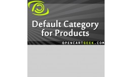 Default Category for Products with Redirect