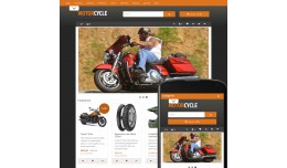 OpenCart 2 Theme Fjord Moto Orange