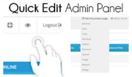 Quick Edit Admin Panel for OC2 40% off!