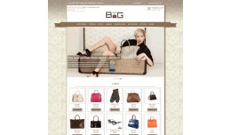 Bags shop responsive theme