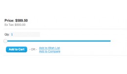 Quantity Slider