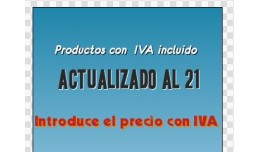 Precio con IVA incluido