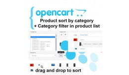 Product sort and filter by category