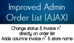 OC1.5 - Improved Admin Order List (AJAX)