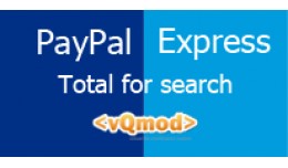 Total for paypal express search