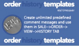 Order History Templates