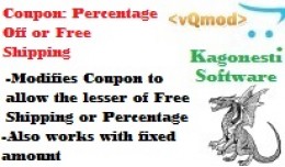 Coupons: Percentage Off or Free Shipping (whiche..