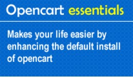 Opencart Essentials All in All Pack  (VQMOD)