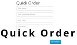 Quick Order