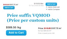 Price suffix (Price per custom units) VQMOD