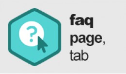 FAQ Page, Tab, Block