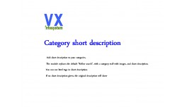 vx Category short description