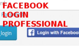 Facebook login pro integrated with checkout, log..