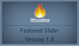 NRJcoding Featured Slider