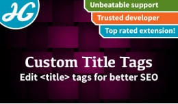 [VQMOD] Custom page title tags for SEO 1.5.X