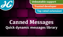 [VQMOD] Canned Messages 1.5.X