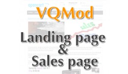 VQMod Landing page & Sale page