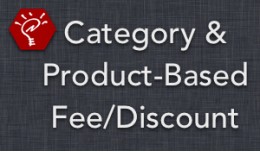 Category & Product-Based Fee/Discount