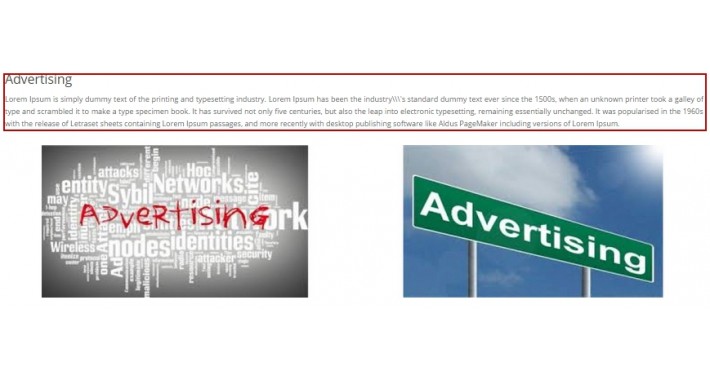 Advertising in your store