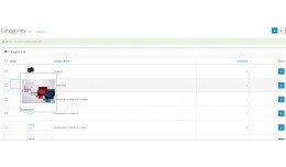 Images of Categories in Admin for Opencart 2